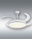 Fan DC Sylph in White, product view, ref. CRF21850-B