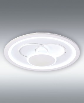 Lámpara plafón Edén, vista del producto, ref. PL23925‐60BR