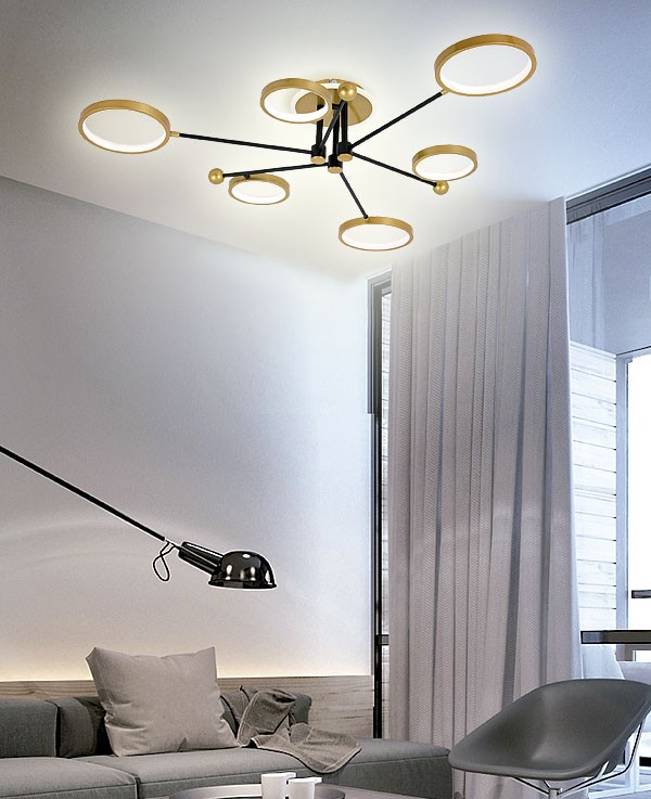 Ceiling Lamp Cosmos, overview, ref. L23250‐80G