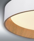 Lámpara plafón Nordic, vista detalle, ref. PL22817-96BM