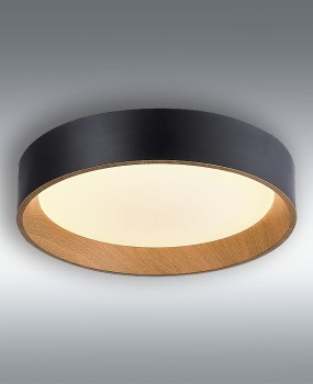 Lámpara plafón Nordic, vista del producto, ref. PL22817-96NM