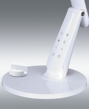 Table lamp Flex, detail view with magnetized support for mobile, ref. S23405‐10A
