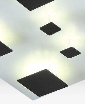 Lámpara plafón Cubic, vista detalle, ref. L76205‐42