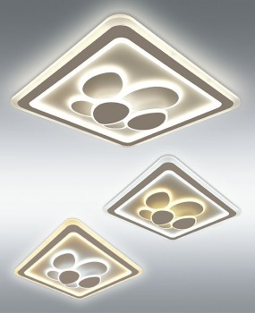 Lámpara plafón Petals, combinaciones de luz 1, ref. PL23100-120BC