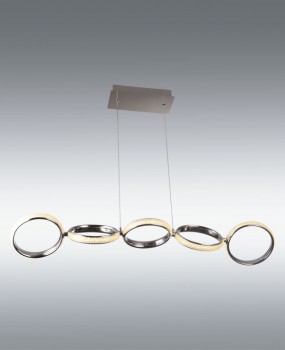 Pendant lamp Rings, product view, ref. C23500‐45