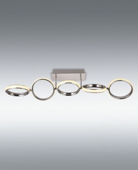 Plafonnier Rings, vue du produit, réf. L23500‐45