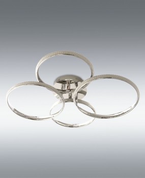 Ceiling lamp Rings, product view, ref. L23500‐55B
